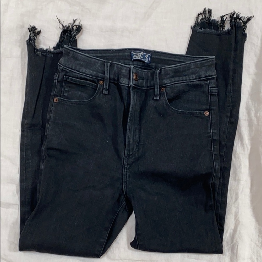 Abercrombie & Fitch High Waist Skinny Jeans